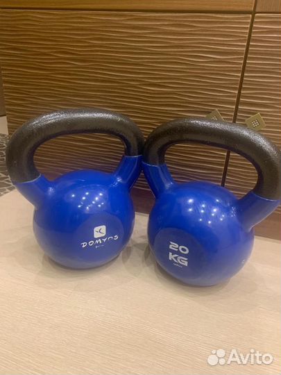 Гири 20 кг - 2 штуки