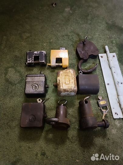 Замок навесной СССР и накладной