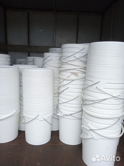 Ведра пластиковые пищевые б/у 20 л
