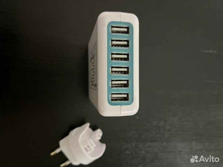 Зарядное устройство 35w, 6usb - для смартфонов