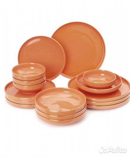 Набор тарелок на 4 персоны domenik