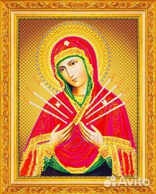 Алмазная мозаика 15x20 Почитаемая в Православной ц
