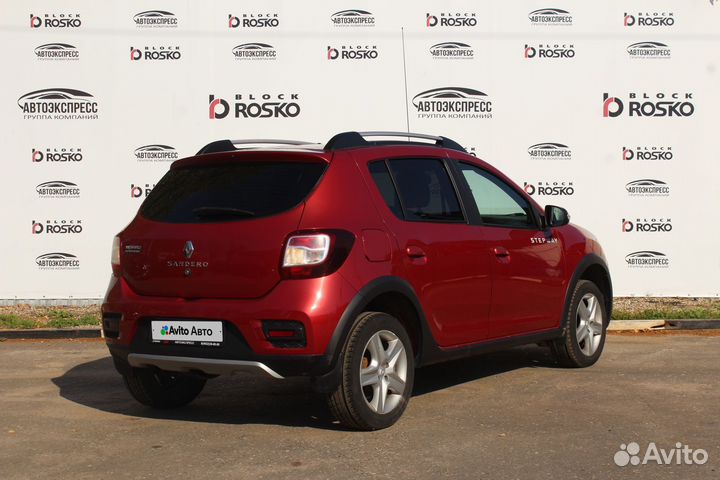 Renault Sandero Stepway 1.6 МТ, 2016, 101 679 км