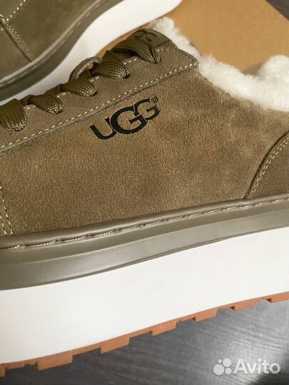 Кроссовки UGG натуральная замша и мех зимние