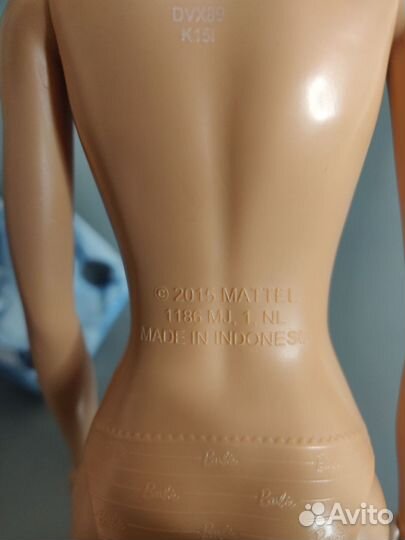 Барби на плоской стопе.Индонезия,Mattel