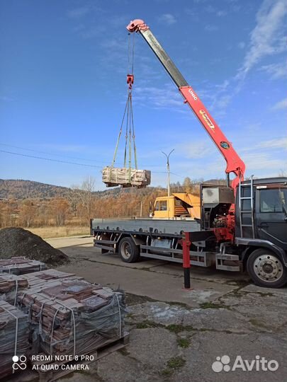 Услуги кран борт 8 тонн