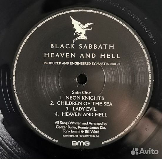 Винил Black Sabbath – Heaven And Hell (2LP)