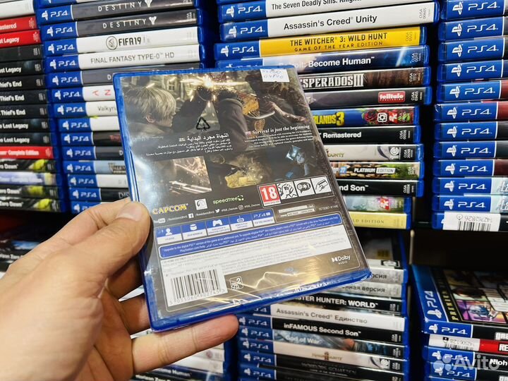 Resident evil 4 remake ps4 диск новый