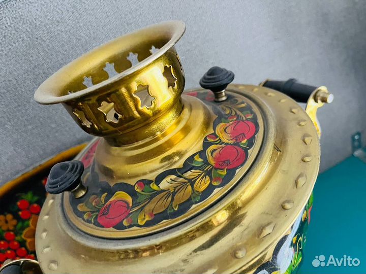 Самовар электрический роспись СССР