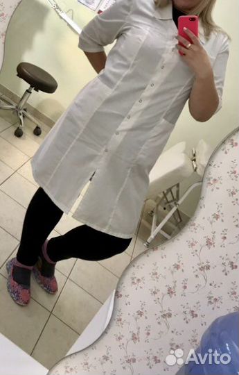 Медицинский халат женский