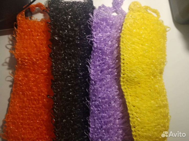 Мочалка ручной работы