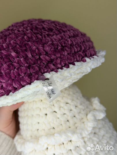 Мягкая игрушка Гриб ручной работы как из Pinterest