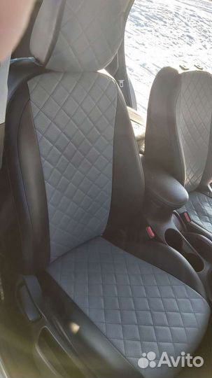 Чехлы из экокожи для kia soul (2019) /обмен