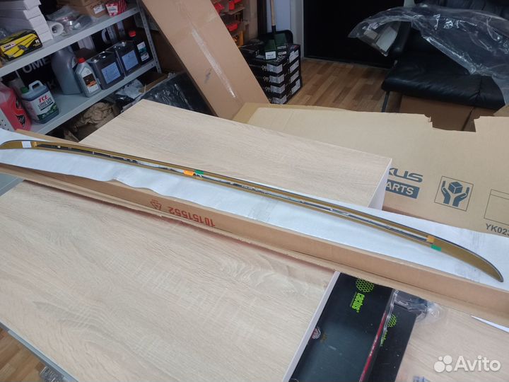 Накладка багажника Lexus NX 2021- хром