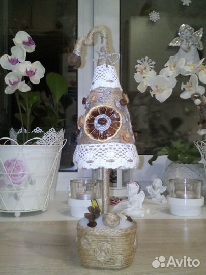 Ёлочка ручной работы.новогодние украшения