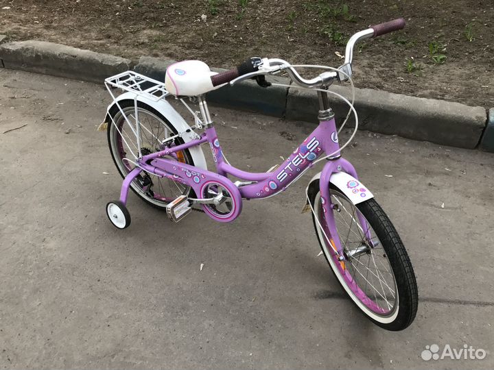 Детский велосипед Stels Pilot 230 розовый 20