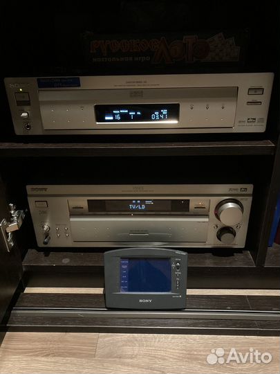 Sony CD/DVD player DVP-S7700+ Receiver STR-V55ES