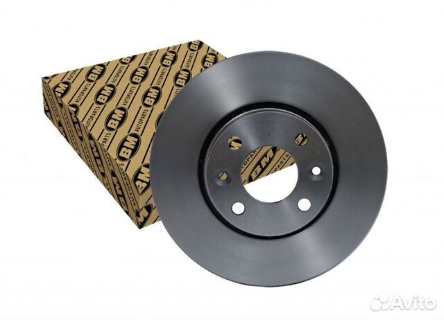 Диск тормозной вентилируемый, c abs (1шт.)