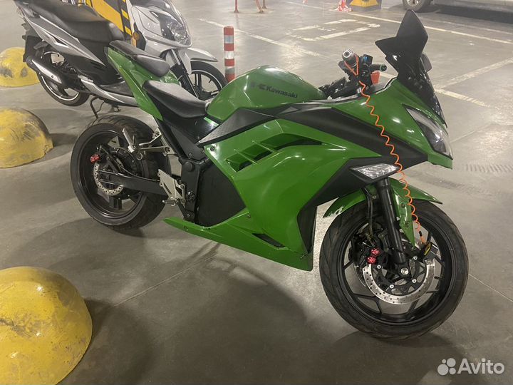 Электроскутер kawasaki ninja