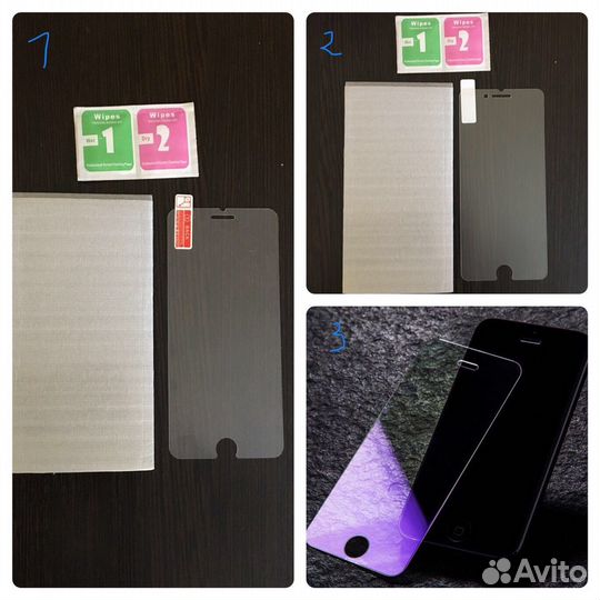 Стекла на айфон 5/5s/se, 6/6S/7/8 и 6/7/8- plus