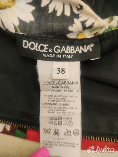 Цветочное платье Dolce Gabbana 42 44