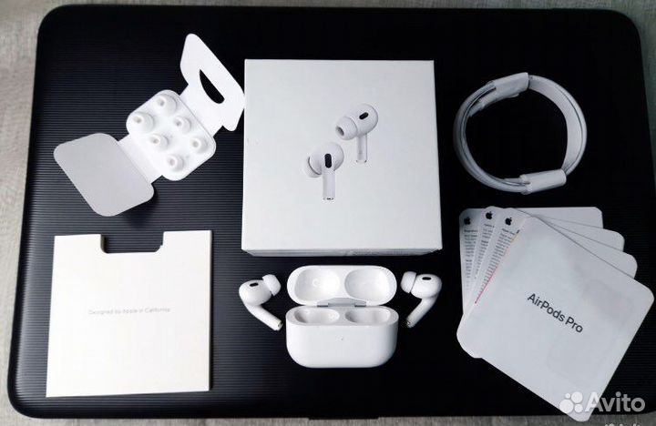 Наушники AirPods Pro 2/ AirPods 3/2 + чехол