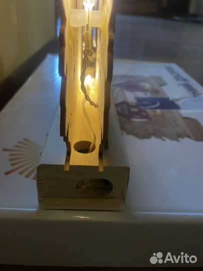 Новогодний вечерний дворик