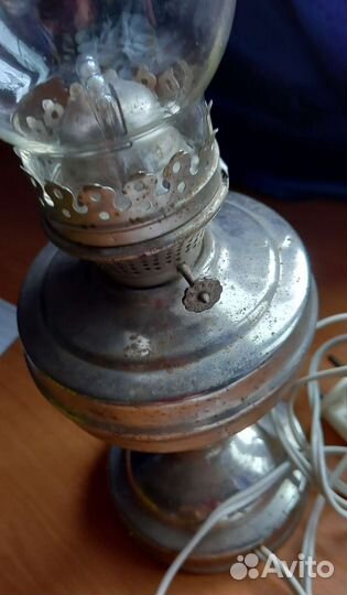 Лампа настольная винтаж