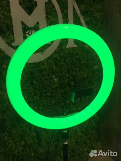 Кольцевая лампа RGB 32см