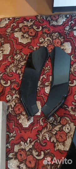 Губа-сплитер лада веста