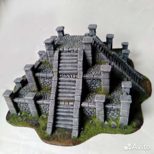 Игровой террейн - древний храм