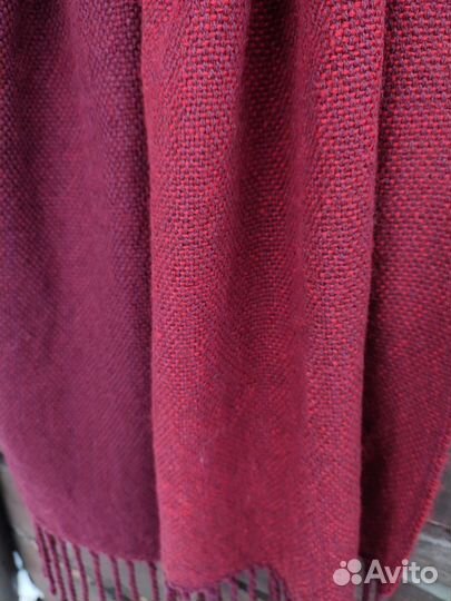 Палантин тканый 100 меринос