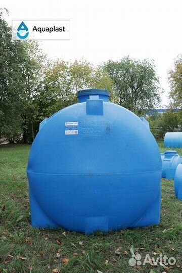 Резервуар пластиковый 5 тонн для гсм и топлива (го