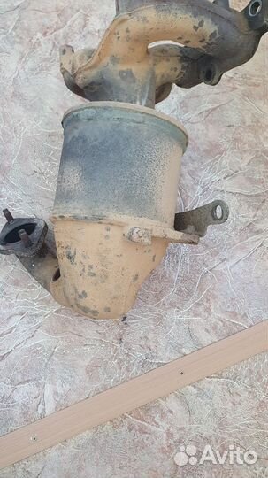 Выпускной коллектор с пламегасителем наFord Fusion