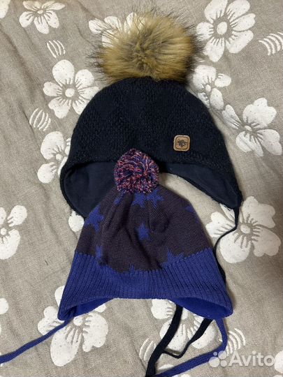 Шапка для мальчика 44 46
