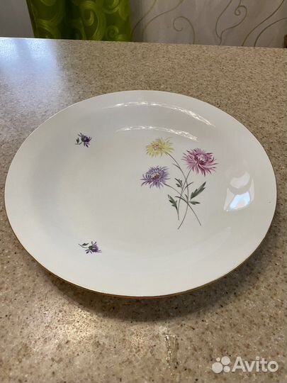 Блюдо фарфор германия Freiberger 1970гг