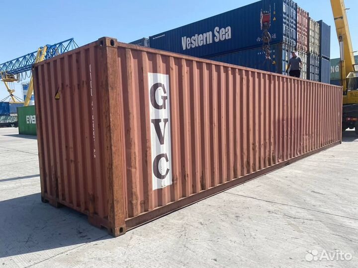 Контейнеры 40-футовые высокие и стандартные