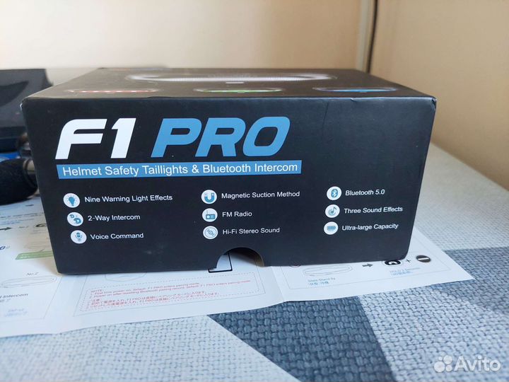 Bluetooth гарнитура на мотошлем FodSports F1 Pro