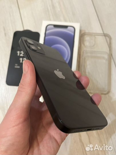 Apple iPhone 12 64gb Black Ростест Идеал