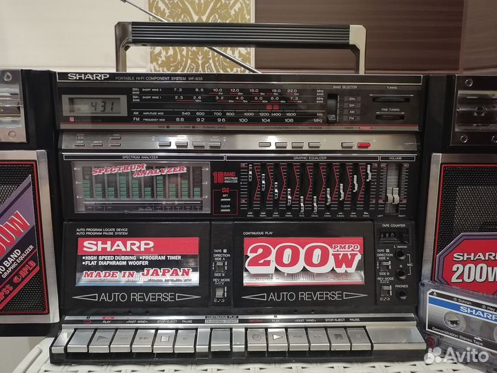 Магнитофон Sharp WF -939 Z(WF-940)