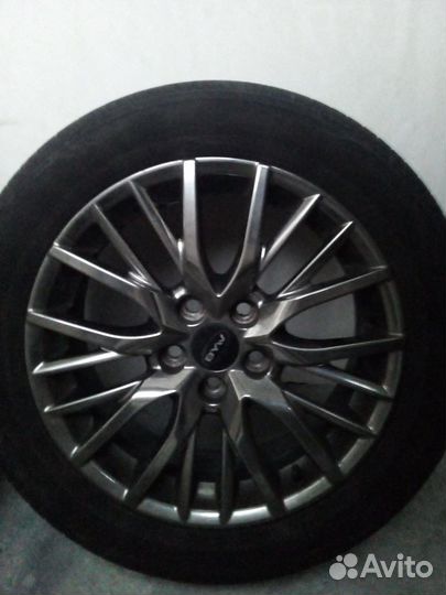 Колеса JWC r17 5x114,3. Шины 215/55 r17 yokohama