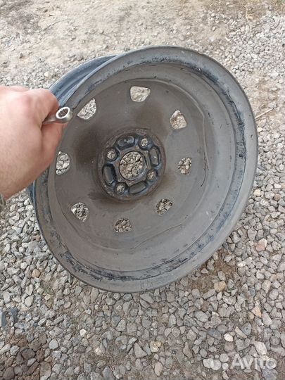 Штампованные диски r14 4x100 Hyundai