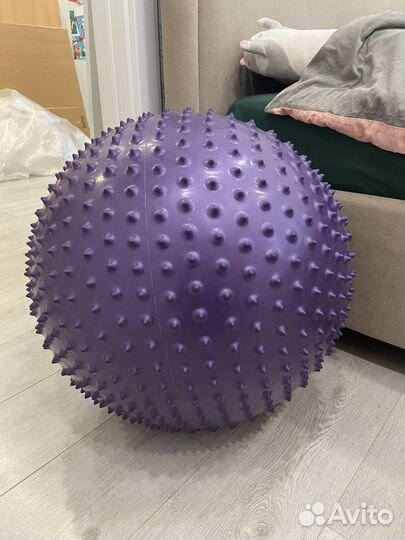 Мяч для фитнеса (фитбол) массажный