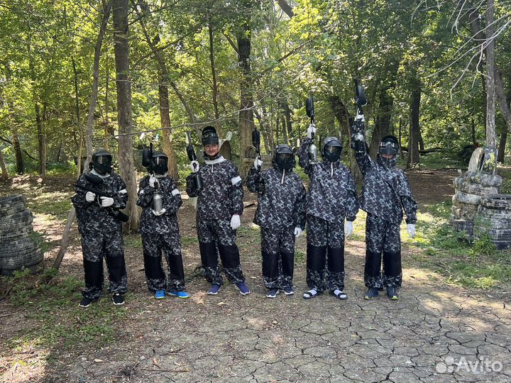 Игра в пейнтбол