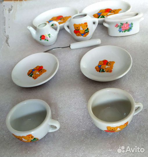 Набор детской минипосуды Tea Set. Фарфор
