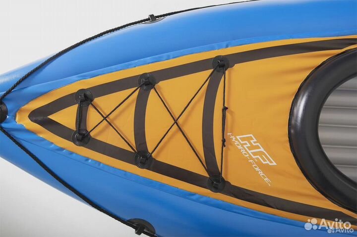 Надувная байдарка Bestway 65115 каяк + Видео