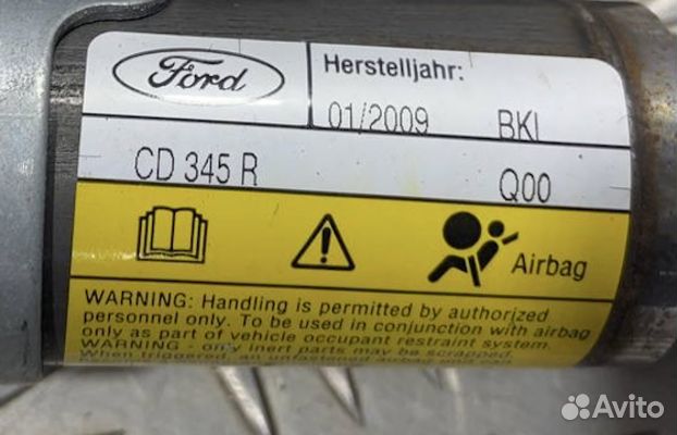 Шторка безопасности Ford Mondeo 4