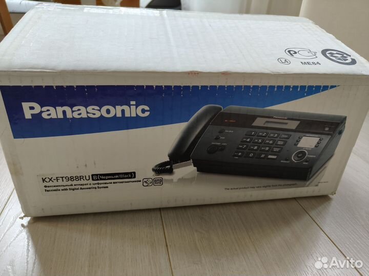Телефон факс panasonic