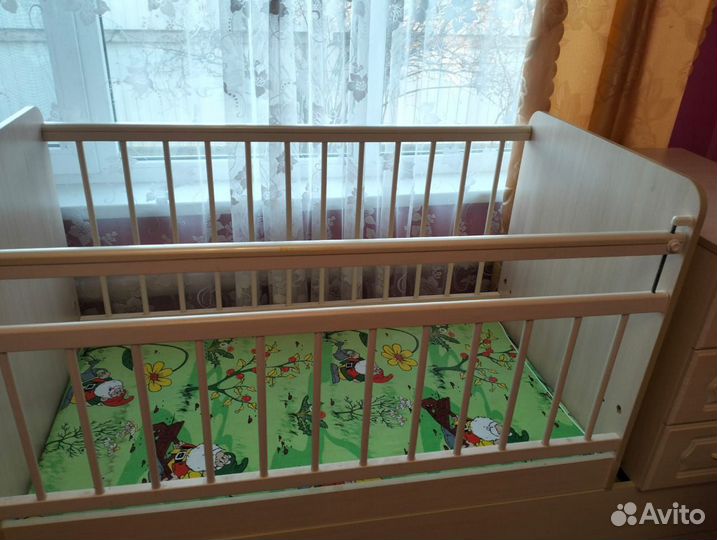 Детская кроватка трансформер