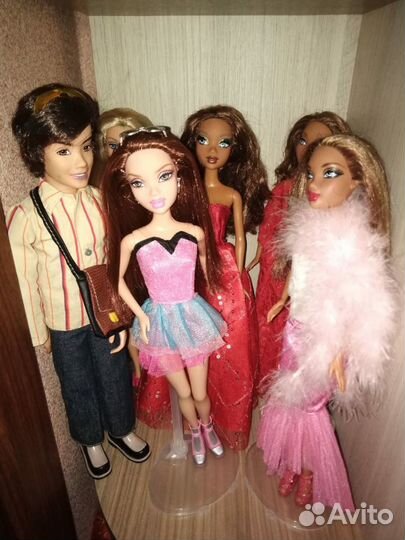 Куклы барби my scene barbie mattel пакетом